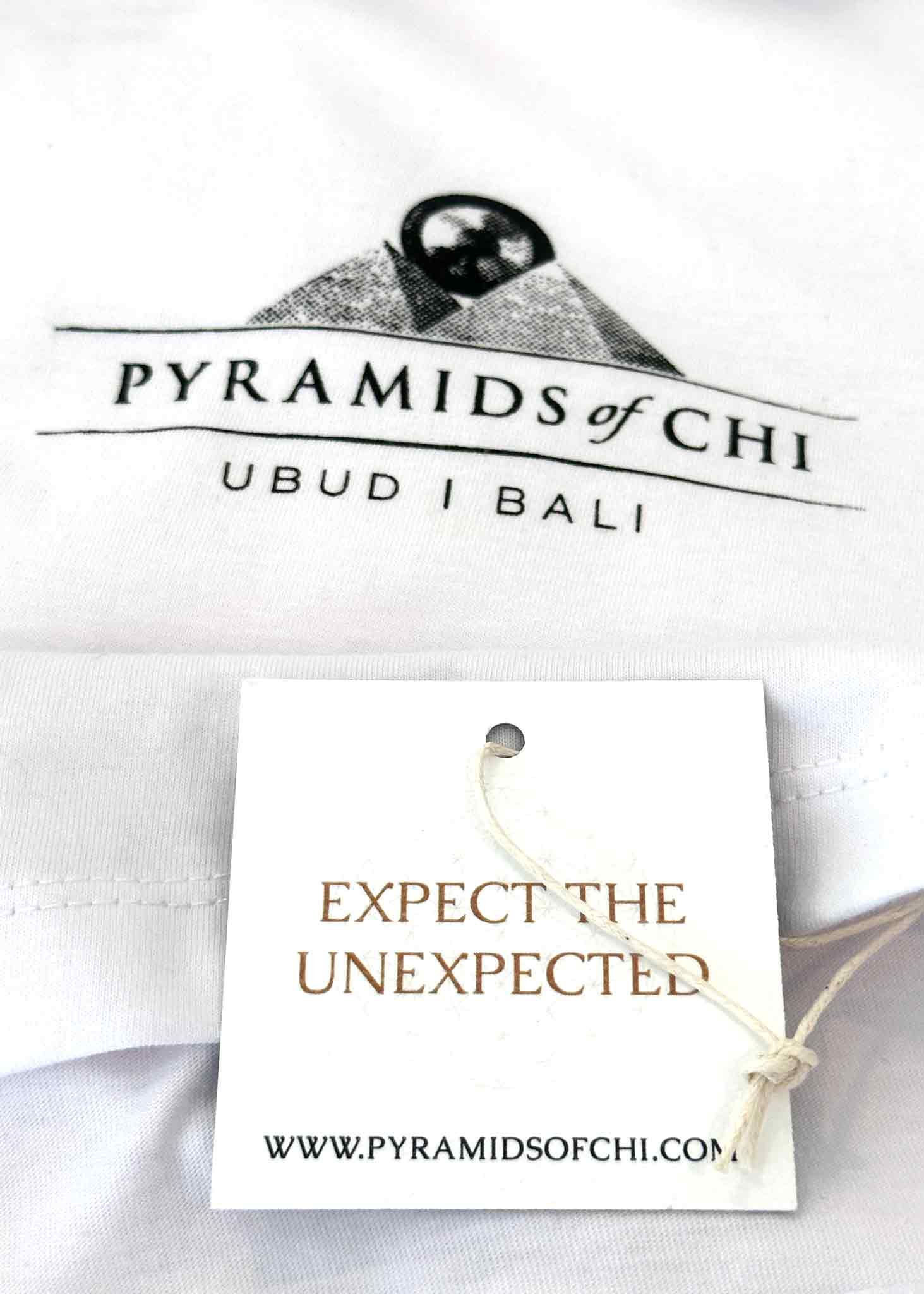 Pyramids of Chi Iconic Short Sleeve T-shirt | White